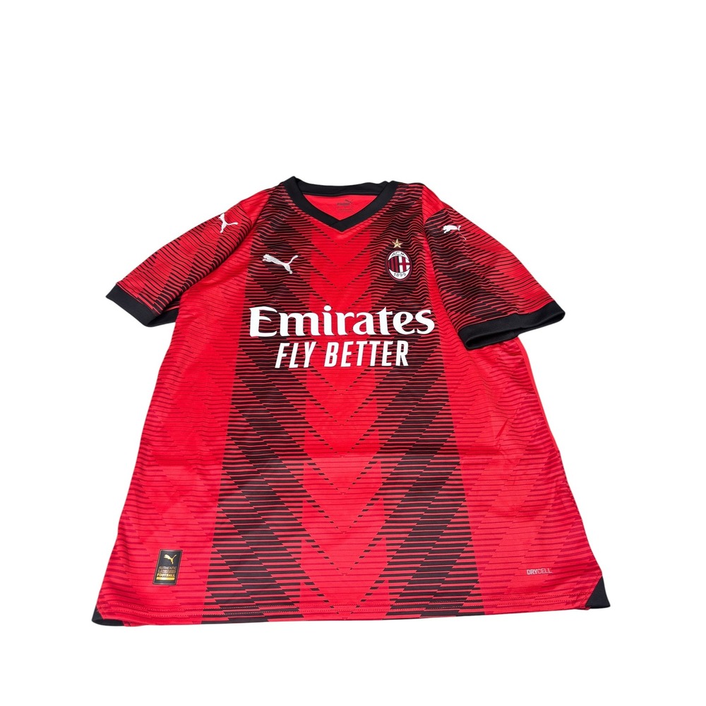 Puma AC Milan 2023-24 Home Jersey Giroud 9 Red Black Mens Large 770383-01